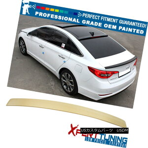 GAp[c Fits 11-14 Hyundai YF Sonata Painted OE Style Roof Spoiler - OEM Painted Color tBbg11-14YF\i^́AOEX^C̉̃X|C[h - OEMhF