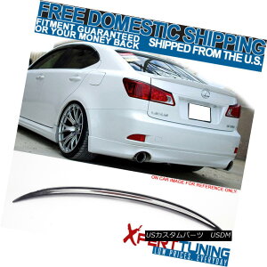 GAp[c Fit For 2006-2013 IS250 IS350 4Dr OE Style #202 Painted Trunk Spoiler 2006-2013ɍIS250 IS350 4Dr OEX^C202hꂽgNEX|C[