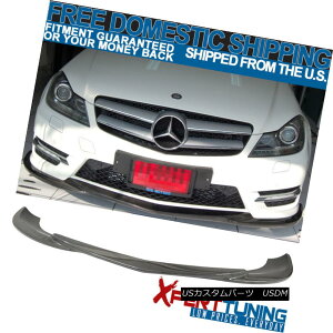 GAp[c 12-14 Benz C-class W204 LCI Godhand Carbon Fiber CF Front Bumper Lip Spoiler 12-14xcCNXW204 LCISbhnhJ[{t@Co[CFtgop[bvX|C[