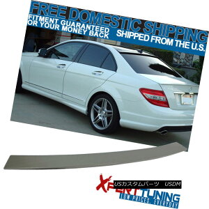 GAp[c 08-14 Benz C-Class W204 4Dr OE Style Unpainted ABS Roof Spoiler Wing 08-14xcCNXW204 4Dr OEX^ChABS[tX|C[ECO