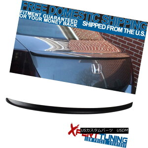 �G�A���p�[�c Fit 08-12 Honda Accord Coupe 2Dr 2D OE Factory Style Unpainted ABS Trunk Spoiler �t�B�b�g08-12�z���_�A�R�[�h�N�[�y2Dr 2D OE�H��X�^�C�����h��ABS�g�����N�X�|�C���[
