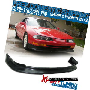 GAp[c Fits 92 93 94 95 96 Honda Prelude JDM Sport Style Front Bumper Lip - Urethane tBbg92 93 94 95 96z_v[hJDMX|[cX^Ctgop[bv - E^