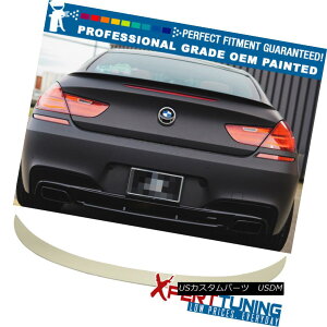 GAp[c 12-17 6 Series F13 2Dr 4Dr M6 Style Painted Trunk Spoiler - OEM Painted Color 12-17 6V[YF13 2Dr 4Dr M6X^ChgNEX|C[ - OEMhF