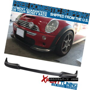 GAp[c Fit 2002 2003 2004 2005 2006 R50 R52 R53 Mini Cooper Front Bumper Lip Spoiler Fit 2002 2003 2004 2005 2006 R50 R52 R53~jN[p[tgop[bvX|C[