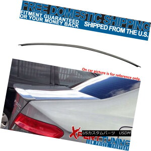 GAp[c 08-14 C-Class W204 4Dr AMG Painted #197 Obsidian Black Metallic Trunk Spoiler 08-14 CNXW204 4Dr AMGh197j΂̍̃gNEX|C[