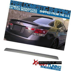 �G�A���p�[�c Fit For 2008-2012 Honda Accord 8th Gen Rear Window Visor Lip Roof Spoiler �z���_�A�R�[�h8th Gen���A�E�B���h�E�o�C�U�[���b�v���[�t�X�|�C���[ �y���s�A���i�z