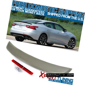 GAp[c Fits 16-18 Maxima 8th A36 4Dr Unpainted ABS OE Style Trunk Spoiler LED Brake tBbg16-18 Maxima 8th A36 4DrhABS OEX^CgNX|C[LEDu[L