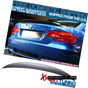 エアロパーツ Open Box Fits 07-13 E92 Trunk Spoiler Painted Sparkling Graphte Metallic オープンボックスが07-13 E92トランク・スポイラーに塗装されたスパークリング・グラファイト・メタリック