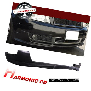 �G�A���p�[�c Fits 02-05 Audi A4 B6 Type-A Front Bumper Lip Spoiler Bodykit PU �t�B�b�g02-05�A�E�f�BA4 B6�^�C�v�t�����g�t�����g�o���p�[���b�v�X�|�C���[�{�f�B�L�b�gPU
