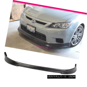 GAp[c Fits 11-13 Scion tC RS Style Front Bumper Lip Spoiler Bodykit PU tBbg11-13VItC RSX^Ctgop[bvX|C[{fBLbgPU