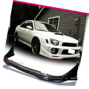 GAp[c Fits 2002-2003 Subaru Impreza WRX PU Front Bumper Lip Spoiler Bodykit STi Style tBbg2002-2003XoCvbTWRX PUtgop[bvX|C[{fBLbgSTiX^C