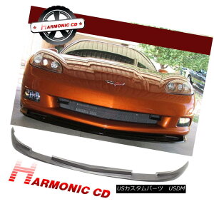 GAp[c Fits 05-13 Chevy Corvette C6 ZR1 Style Front Bumper Lip Spoiler Bodykit PU tBbg05-13V{[RxbgC6 ZR1X^Ctgop[bvX|C[{fBLbgPU