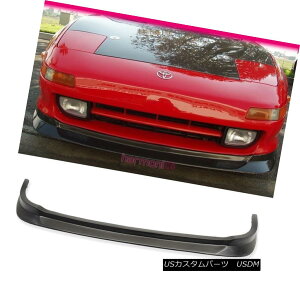 GAp[c Fits 91-99 Toyota MR2 Coupe CX Style Front Bumper Lip PU tBbg91-99g^MR2N[yCXX^Ctgop[bvPU