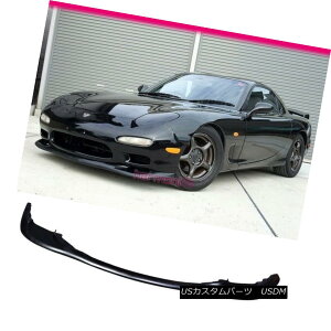GAp[c Fits 93-97 Mazda Rx7 OE R Style Front Bumper Lip PU tBbg93-97}c_Rx7 OE RX^Ctgop[bvPU