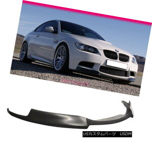 GAp[c Fits 08-13 BMW E92 E93 E90 M3 Front Bumper Lip Spoiler Bodykit Votex Style PU tBbg08-13 BMW E92 E93 E90 M3tgop[bvX|C[{fBLbgVotexX^CPU