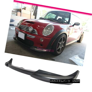 GAp[c Fits 02-06 Mini Cooper R50 R52 R53 Front Bumper Lip Spoiler Bodykit PU tBbg02-06~jN[p[R50 R52 R53tgop[bvX|C[{fBLbgPU
