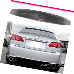GAp[c Fits 06-12 Lexus IS250 IS350 ABS Black Rear Trunk Spoiler Wing WD Style tBbg06-12NTXIS250 IS350 ABSubNAgNX|C[EBOWDX^C