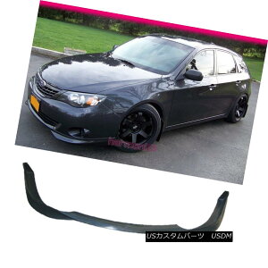 GAp[c FITS 08-11 SUBARU IMPREZA FRONT BUMPER LIP UNPAINTED PU tBbc08-11XoCvbTtgop[bvApChPU