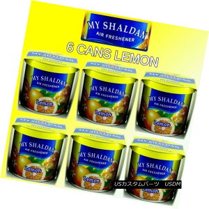 �G�A���p�[�c My Shaldan Car Home Office Air Freshener Lemon Scent JDM Product 6 Can ����Shaldan�Ԃ̃z�[���I�t�B�X�G�A�t���b�V���i�[����������JDM���i6�� �y���s�A���i�z
