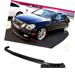 GAp[c Fits 98-05 Lexus GS300 GS400 Aero VIP Style Front Bumper Lip PU Spoiler Bodykit tBbg98-05NTXGS300 GS400GAVIPX^Ctgop[bvPUX|C[{fBLbg