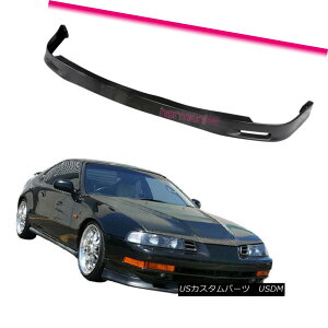 GAp[c Fits 1992-1996 Honda Prelude PU Black Front Bumper Lip Bodykit JDM Spoon Style tBbg1992-1996z_v[hPUubNtgop[bv{fBLbgJDMXv[X^C