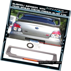 GAp[c Fit 02-07 Subaru Impreza WRX Trunk Spoiler Painted Premium Silver # 01G tBbg02-07XoCvbTWRXgNX|C[hv~AVo[01G