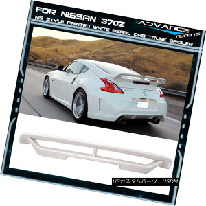 GAp[c Fits 09-18 Nissan 370Z Z34 Nismo Trunk Spoiler OE Painted Color QAB White Pearl tBbg09-18Y370Z Z34jXgNX|C[OEhJ[QABzCgp[