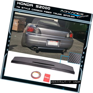 GAp[c 00-09 Honda S2000 AP1 AP2 TM Style Carbon Fiber Trunk Deck Spoiler Wing 00-09z_S2000 AP1 AP2 TMX^CJ[{t@Co[gNfbLX|C[ECO