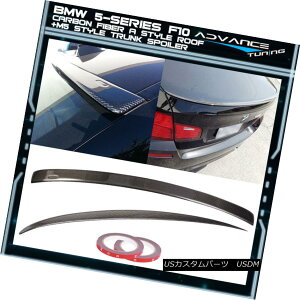�G�A���p�[�c 11-16 BMW F10 5-Series 4Dr Sedan CF A Style Roof + M5 Trunk Spoiler Wing 11-16 BMW F10 5�V���[�Y4Dr�Z�_��CF A�X�^�C������+ M5�g�����N�E�X�|�C���[�E�E�B���O