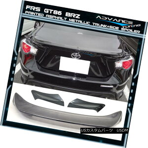 GAp[c Fits 13-17 BRZ FRS Painted # 61K TRD Trunk Spoiler + Side Spoiler Wing ABS tBbg13-17 BRZ FRSh61K TRDgNX|C[+TChX|C[EBOABS