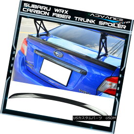 エアロパーツ For 15-18 Subaru Impreza WRX STI OE Factory Trunk Spoiler Wing - Carbon Fiber CF 15-18スバルインプレッサWRX STI OE工場用トランク・スポイラー・ウィング - 炭素繊維CF