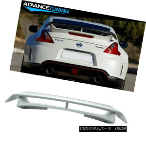 GAp[c Fit For 09-18 Nissan 370Z Z34 Fairlady Z Nismo Trunk Spoiler - Primer ABS tBbg9-18Y370Z Z34tFAfBZjXgNX|C[ - vC}[ABS