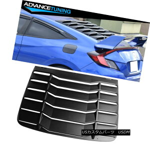 GAp[c Fits 16-18 Honda Civic 2DR Coupe Rear Window Louvers tBbg16-18z_VrbN2DRN[yAEBhE[o[