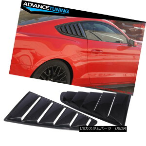�G�A���p�[�c Fits 15-18 Mustang Side Window Louvers OEM Painted Color #HN Guard Metallic �t�B�b�g15-18���X�^���O�T�C�h�E�B���h�E���[�o�[OEM�h���J���[#HN�K�[�h���^���b�N �y���s�A���i�z