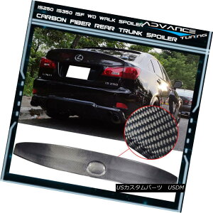 GAp[c Fits 06-13 Lexus IS250 IS350 ISF Carbon Fiber IK Style Rear Trunk Spoiler Wing tBbg06-13NTXIS250 IS350 ISFJ[{t@Co[IKX^CAgNX|C[ECO