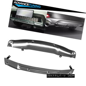 GAp[c Fit 17-18 Honda CRV Front+Rear Bumper Board Guard Plate Bar Stainless Steel SS17 K17-18z_CRVtg+Aop[{[hK[hv[go[XeXX`[SS17