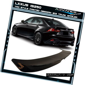 GAp[c Fits 14-16 IS250 Painted Color Obsidian Black #212 TRD Style Trunk Spoiler (ABS) tBbg14-16 IS250hFIuVfBAubN212 TRDX^CgNX|C[iABSj