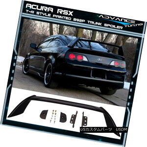 GAp[c 02-06 RSX DC5 Type R Trunk Spoiler OE Painted Nightghawk Black Pearl #B92P 02-06 RSX DC5^CvRgNEX|C[OEhNightghawk Black PearlB92P