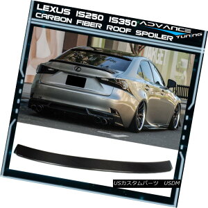 GAp[c Fits 14-16 Lexus IS250 IS350 IKON Style Rear Roof Spoiler - Carbon Fiber tBbg14-16NTXIS250 IS350 IKONX^C̃A[tX|C[ - J[{t@Co[
