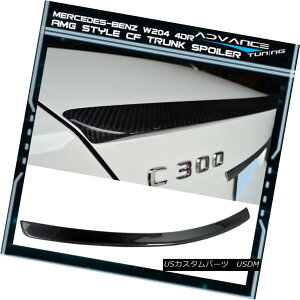 GAp[c 08-14 C Class W204 C63 AMG Style Rear Trunk Spoiler Wing - Carbon Fiber (CF) 08-14 CNXW204 C63 AMGX^CAgNEX|C[EEBO - Yf@ہiCFj