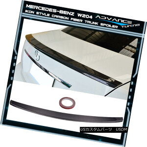 GAp[c 08-14 Benz C-Class W204 4Dr Sedan IKON Style Carbon Fiber Trunk Spoiler (CF) 08-14xcCNXW204 4DrZ_IKONX^CJ[{t@Co[gNEX|C[iCFj