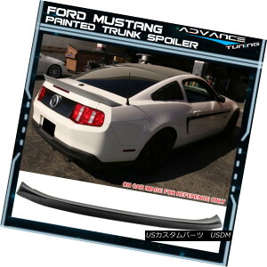 �G�A���p�[�c 10-14 Ford Mustang D Style Trunk Spoiler OEM Painted Color Ebony # UA 10-14�t�H�[�h�}�X�^���OD�X�^�C���̃g�����N�E�X�|�C���[OEM�h���J���[�G�{�j�[#UA �y���s�A���i�z