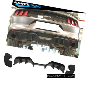 GAp[c Fits 15-17 Mustang R Spec Rear Diffuser Valance Panel - 3 PCS Set for PREMIUM tBbg15-17 Mustang R SpecAfBt[U[Valancepl - PREMIUMpPCSZbg3