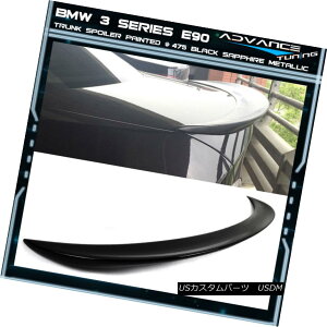 GAp[c 06-11 BMW 3 Series E90 Trunk Spoiler OEM Painted # 475 Black Sapphire Metallic 06-11 BMW 3V[YE90gNEX|C[OEMh475ubNETt@CAE^bN