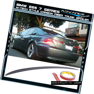 �G�A���p�[�c 02-08 BMW E65 Pre-Facelift 7-Series M-Tech Msport Carbon Fiber CF Trunk Spoiler 02-08 BMW E65�v���t�F�C�X���t�g7�V���[�YM-Tech Msport�J�[�{���t�@�C�o�[CF�g�����N�E�X�|�C���[ �y���s�A���i�z