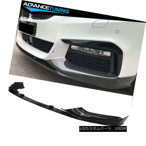 GAp[c Fits 17-18 BMW G30 5 Series MT MP Style Front Bumper Lip CF tBbg17-18 BMW G30 5V[YMT MPX^Ctgop[bvCF