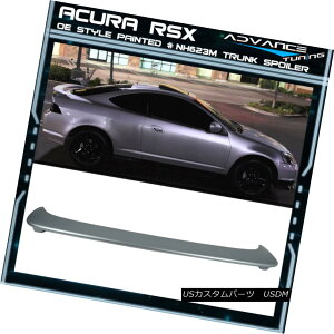 �G�A���p�[�c 02-06 RSX DC5 OE Style Trunk Spoiler Painted Satin Silver Metallic #NH623M 02-06 RSX DC5 OE�X�^�C���̃g�����N�E�X�|�C���[�A�T�e���E�V���o�[�E���^���b�N��NH623M �y���s�A���i�z