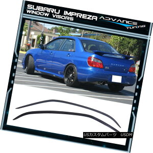 GAp[c Fits 02-07 Subaru Impreza WRX STI Acrylic Window Visors 2Pc tBbg02-07XoCvbTWRX STIANoCU[2Pc