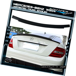 GAp[c Fits 08-14 Benz C-Class W204 4Dr Sedan V Style Unpainted Trunk Spoiler - ABS tBbg08-14xcCNXW204 4DrZ_VX^ChgNX|C[ - ABS