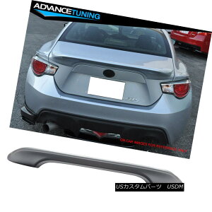 GAp[c Fits 15-17 Scion FRS Subaru BRZ TRD Trunk Spoiler OEM Painted #G1U Ice Silver tBbg15-17TCIFRSXoBRZ TRD̃X|C[OEMhG1UACXVo[